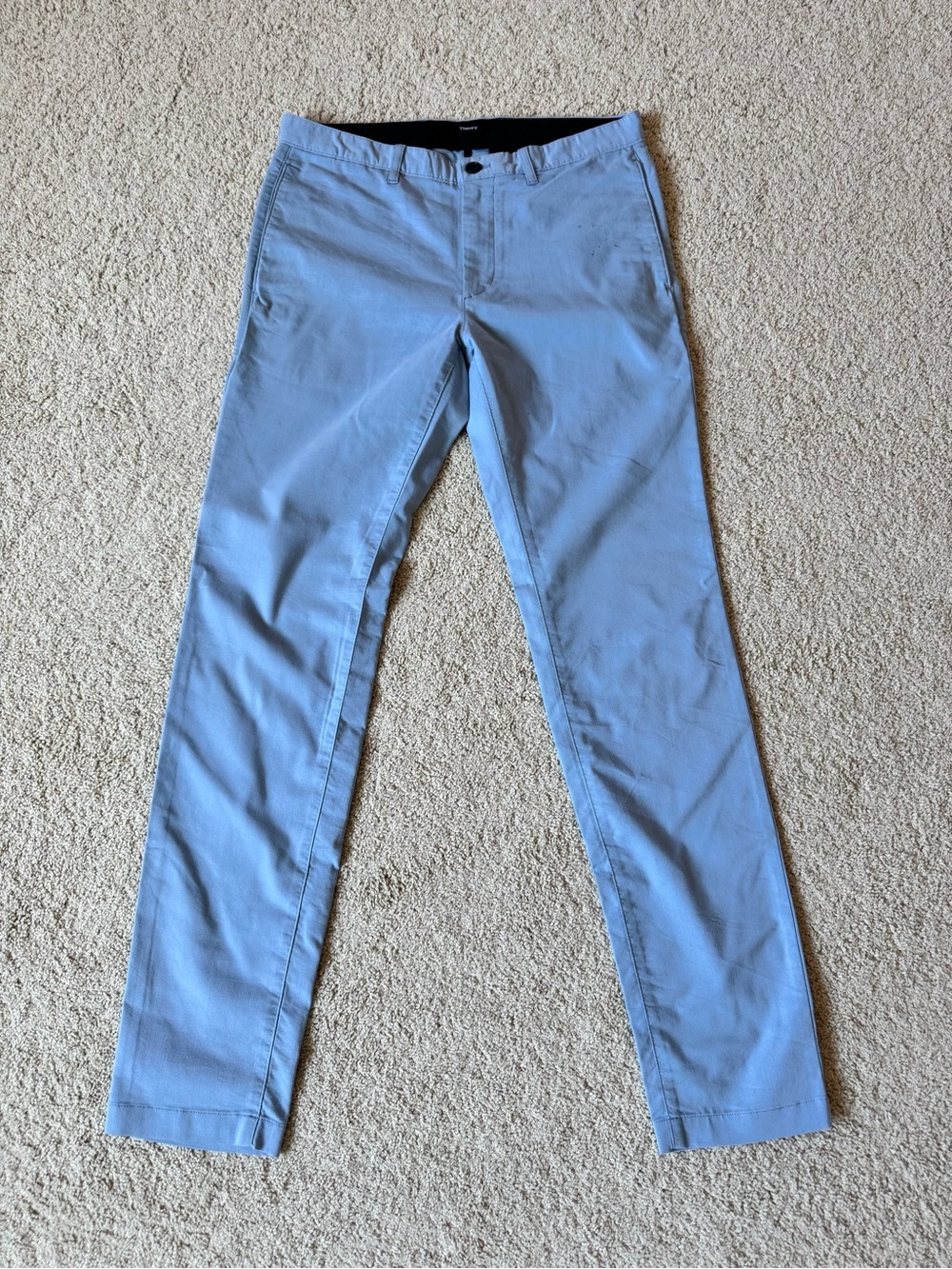 Theory Light Blue Chino Pants